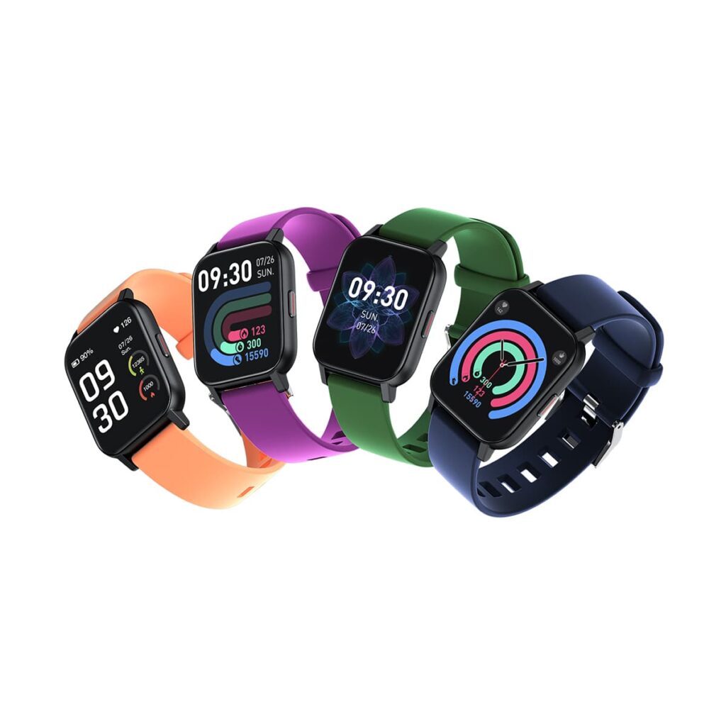 GTS1 Smart Watch with up to 8 colorful straps, different band, different style.
