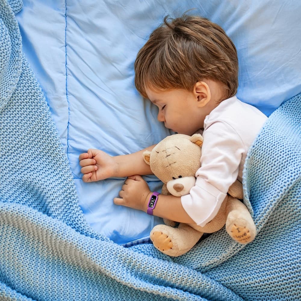 S90 Kids Smart Watch, the Sleep Monitoring function can take care of your baby's sleep.