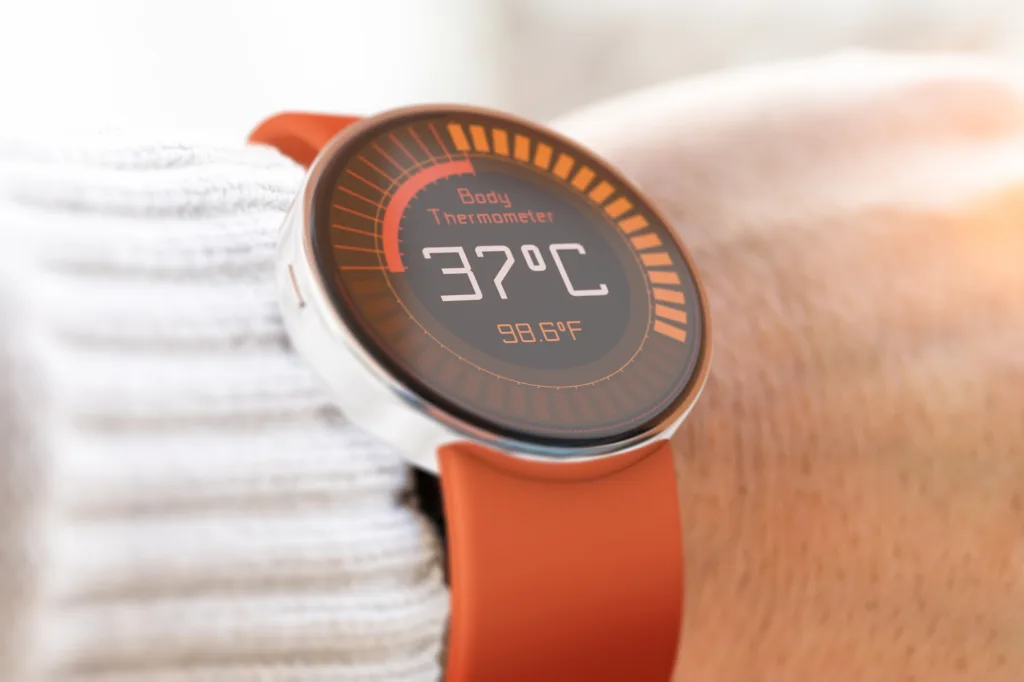 Smart Watch Body Temperature Detection