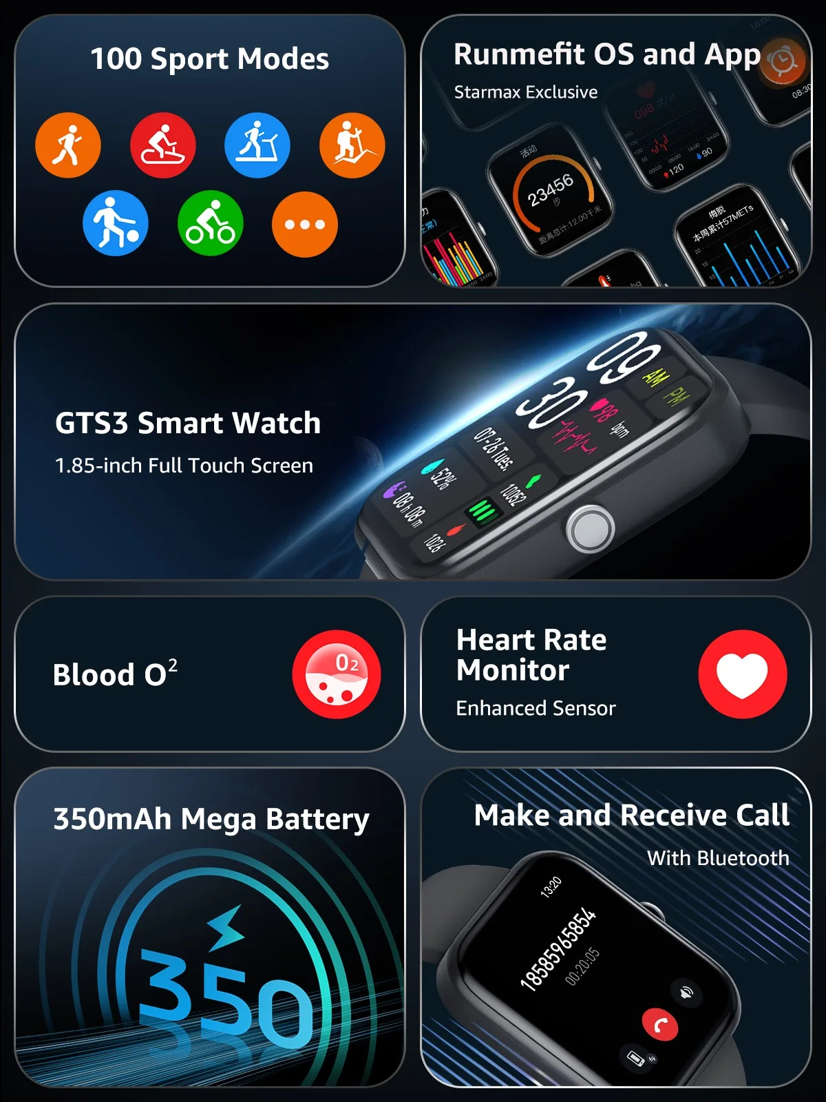 GTS3 features overview mobile en