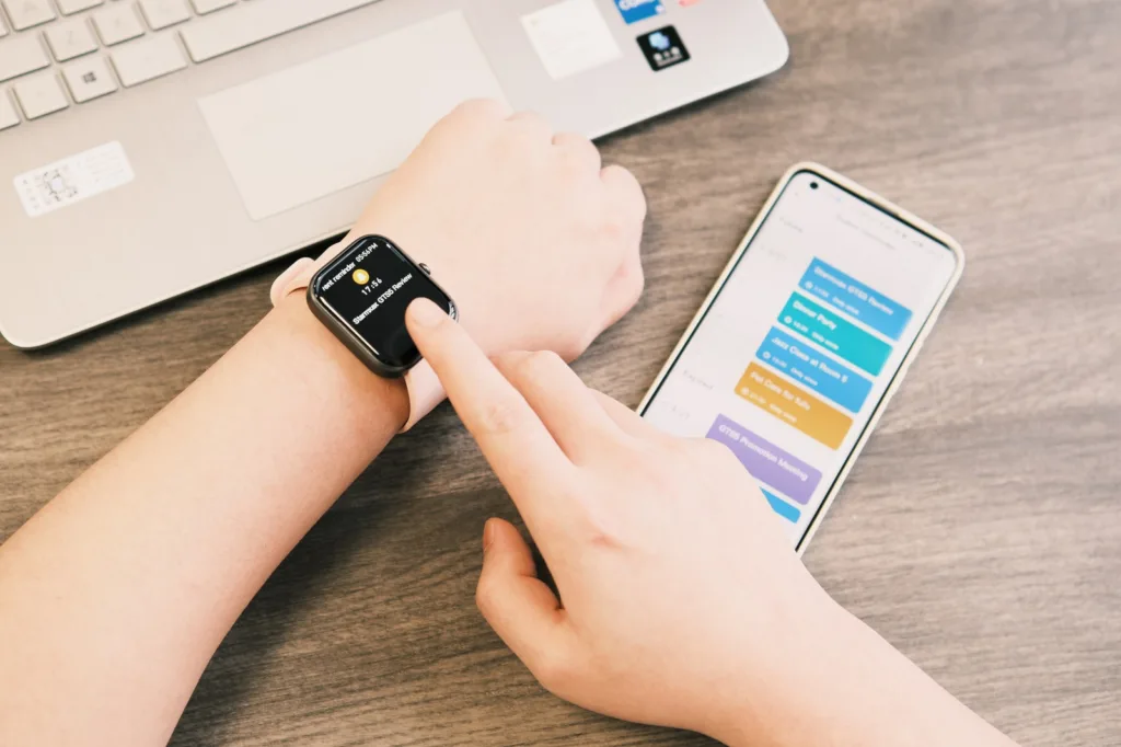Affichage des rappels d’événements dans la montre intelligente Starmax GTS5 et l’application Runmefit