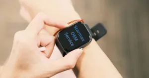 Starmax OEM Service Shown on Starmax Smart Watch
