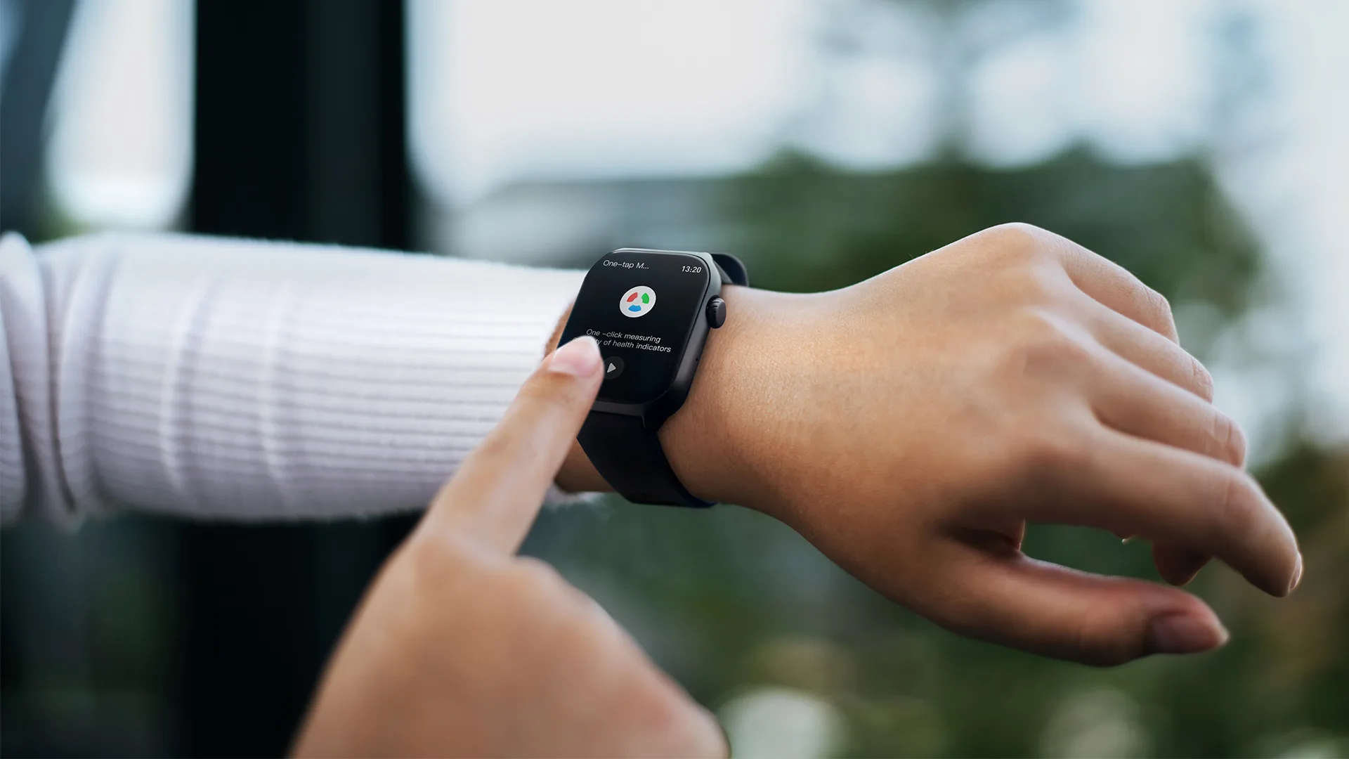 GTS7 Smart Watch One-tap Measure