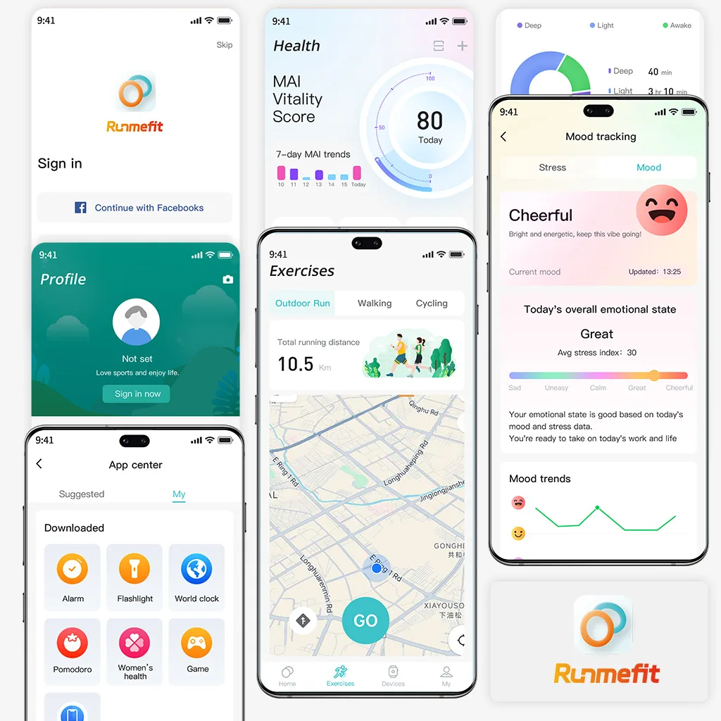Runmefit App 3.0 Version